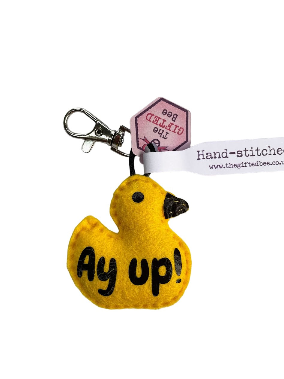 Ay up duck yellow