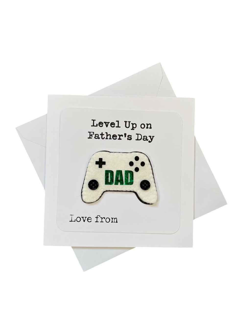 Personalised Gamer Greeting Card with magnetic keepsake