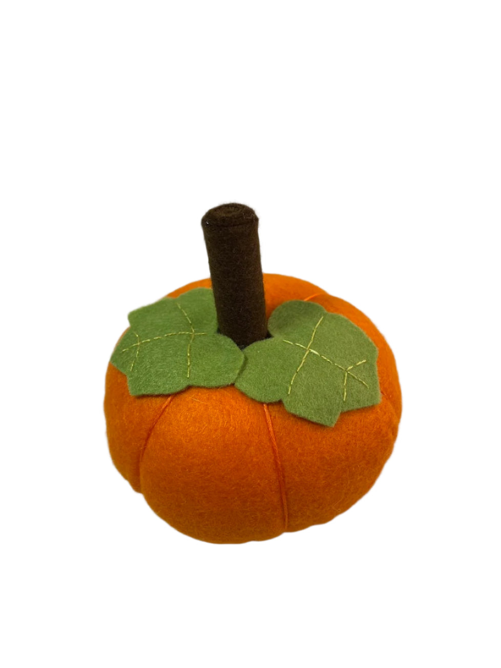Felt pumpkin decoration