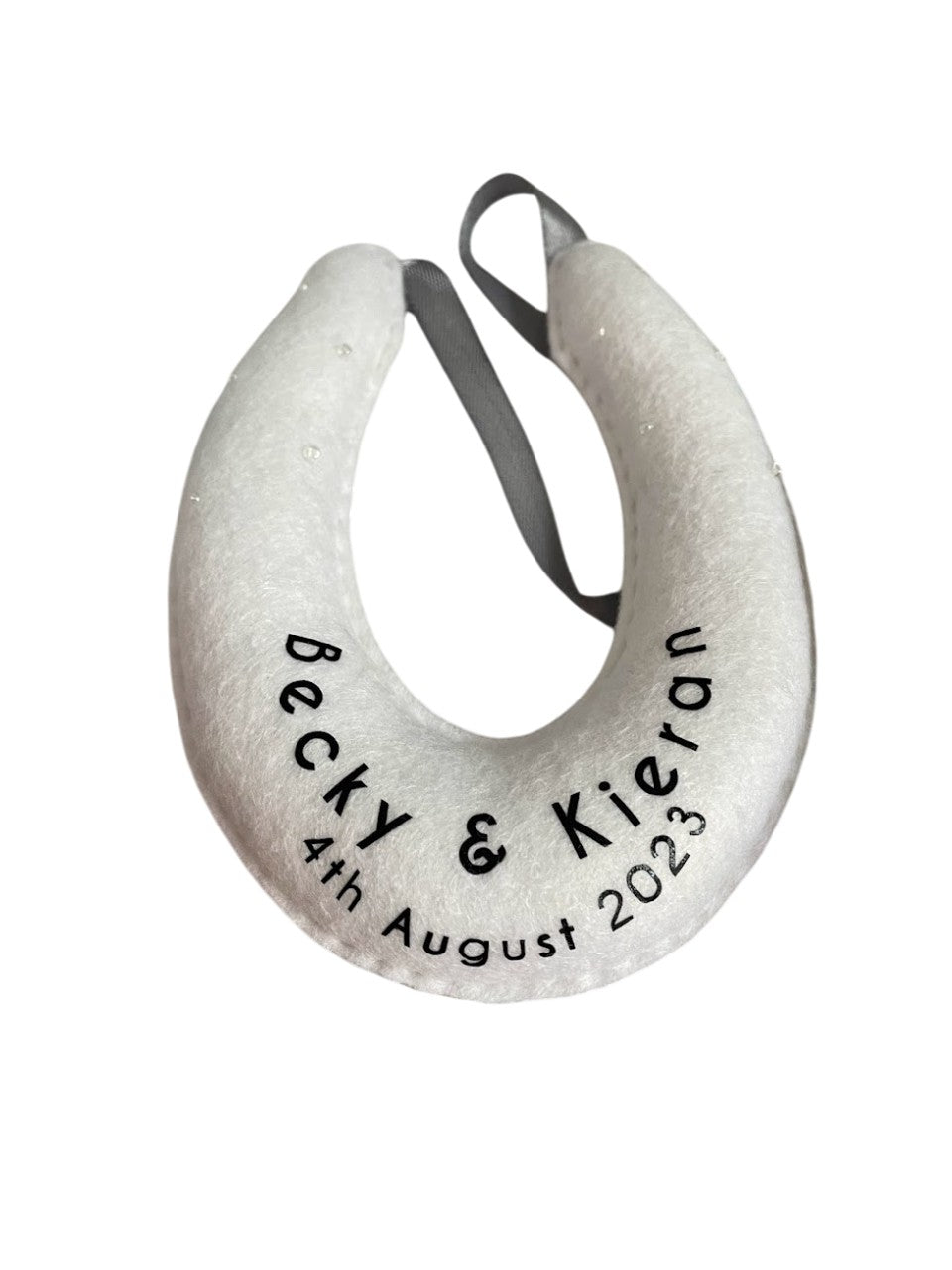 Personalised Horseshoe Decoration