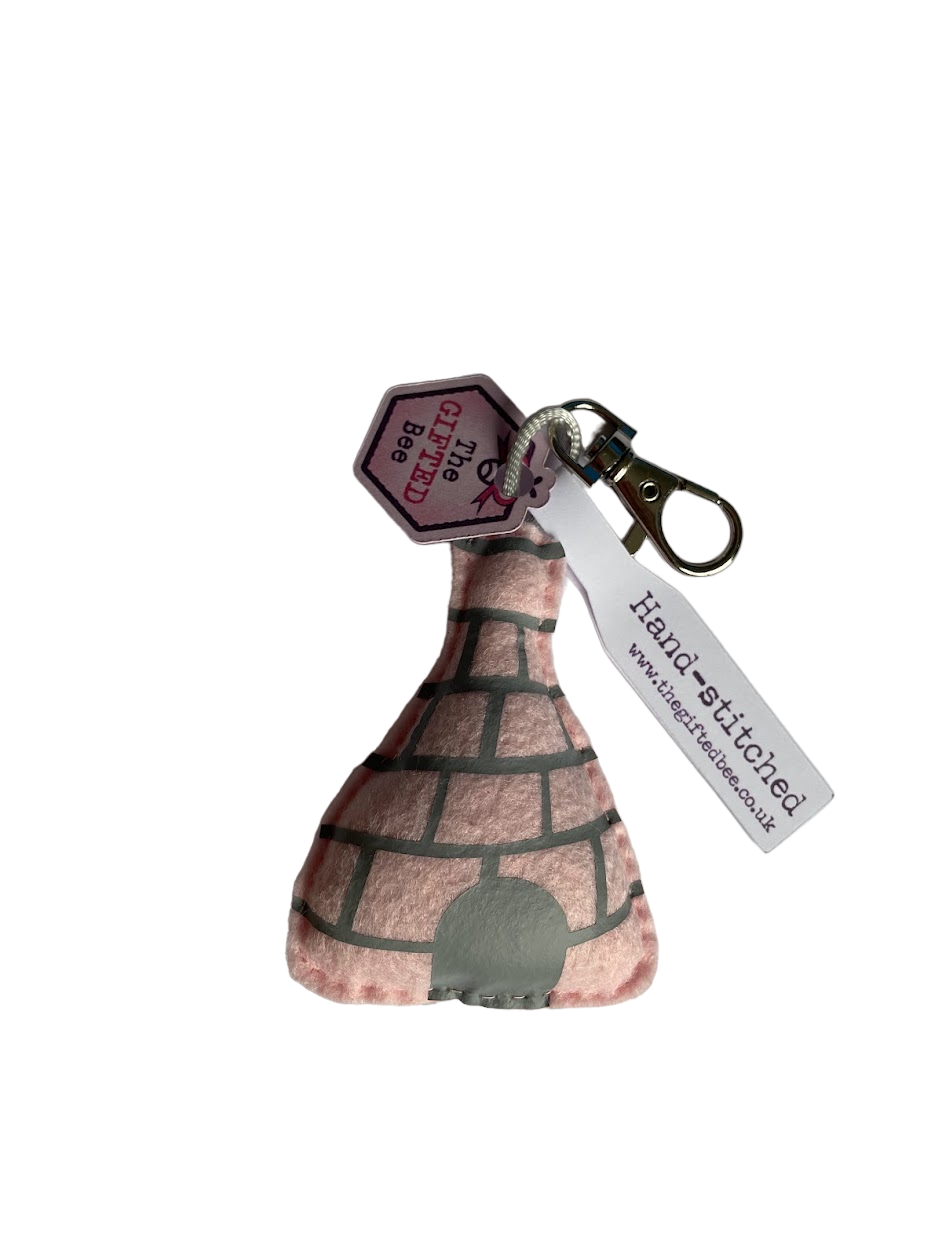 Bottle Kiln Keyring/Bag Charm