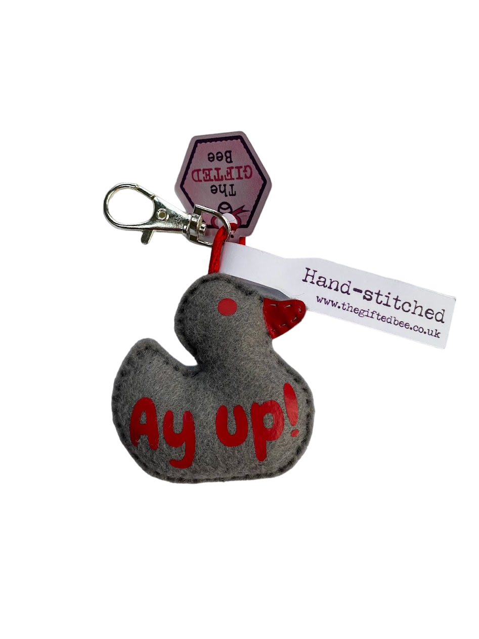 ay up duck grey