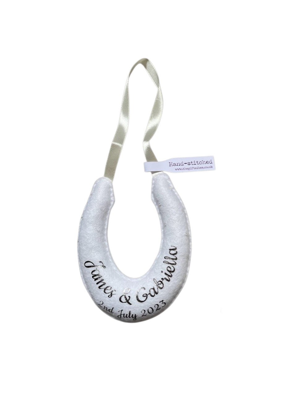 Personalised Horseshoe Decoration