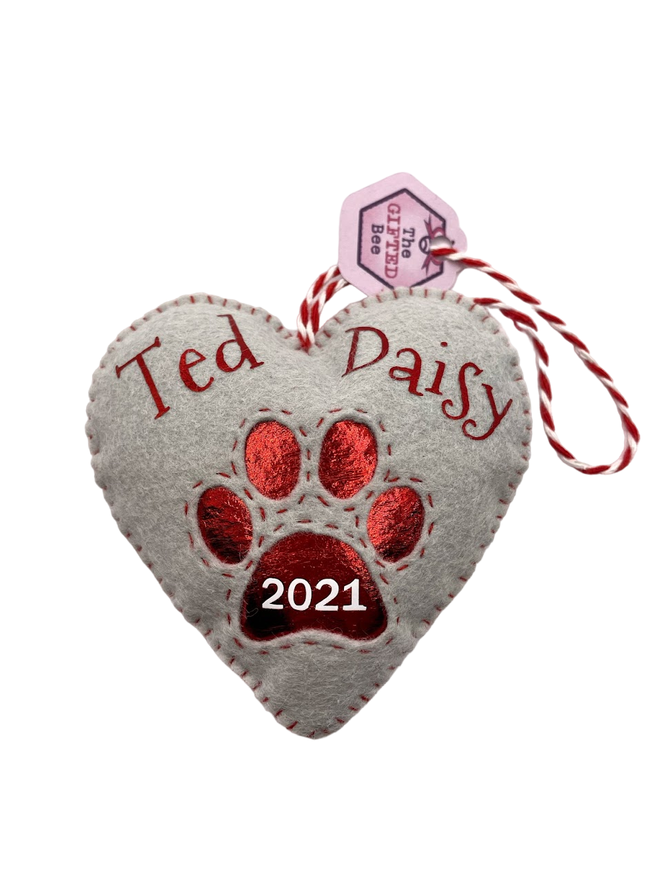 paw heart ted