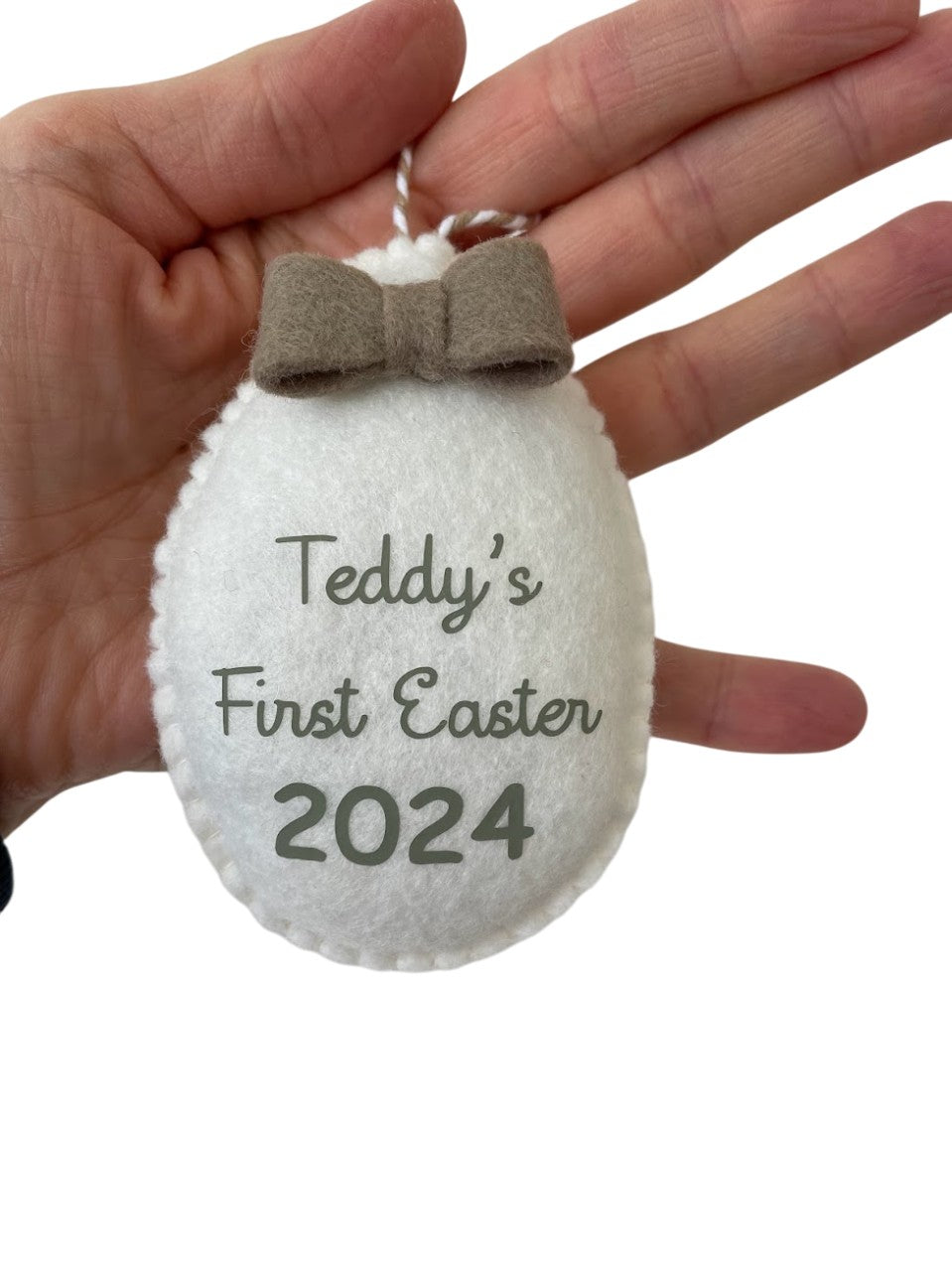 Personalised Baby's First Easter Egg