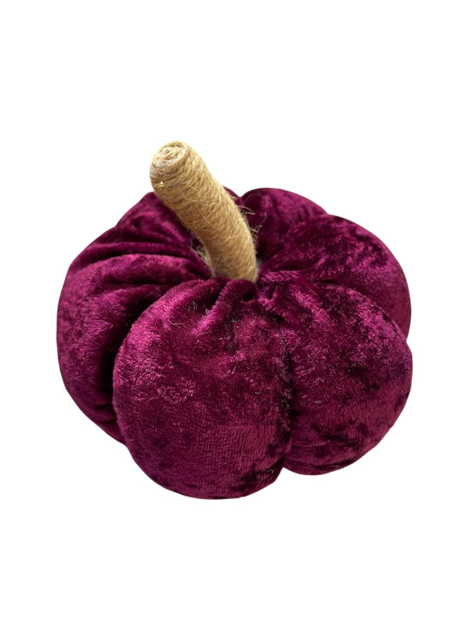 Velour Fabric Pumpkin