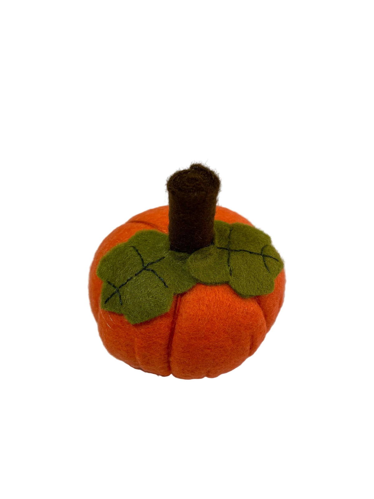 Felt pumpkin decoration