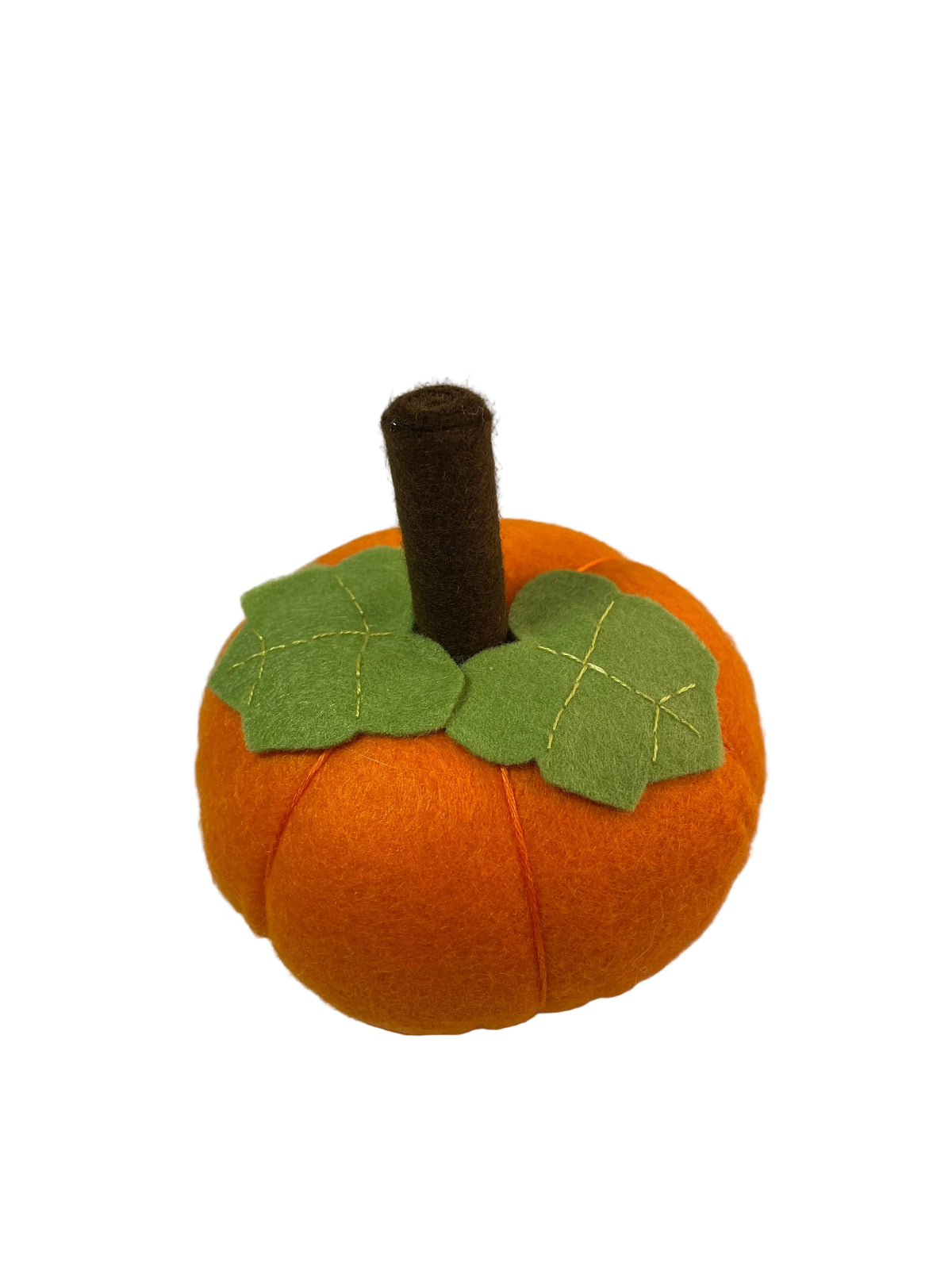 Felt pumpkin decoration