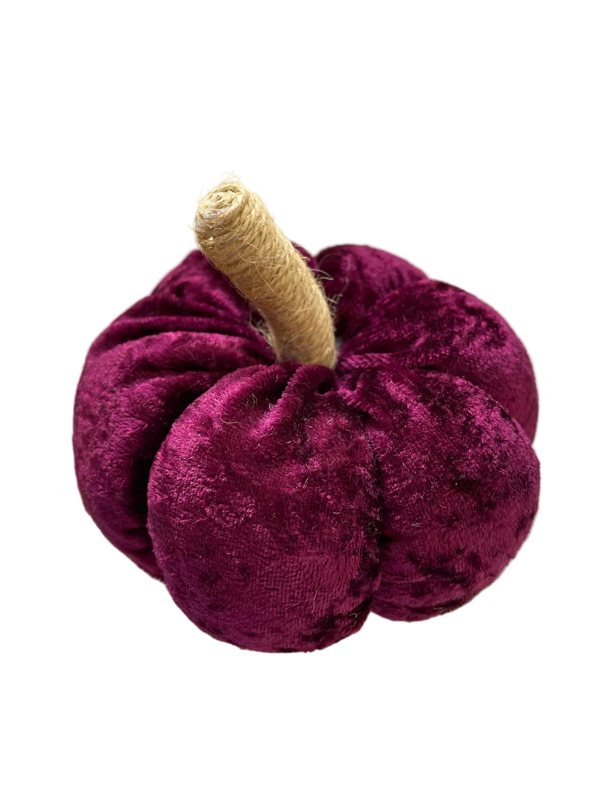 Velour Fabric Pumpkin