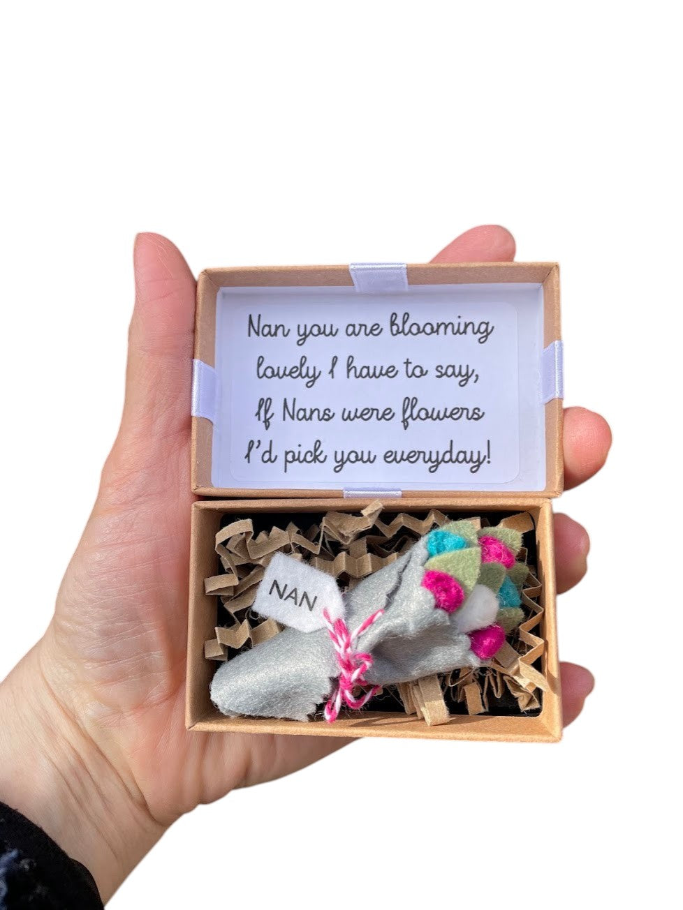 Personalised Dougie Mac Charity Mini blooms bouquet