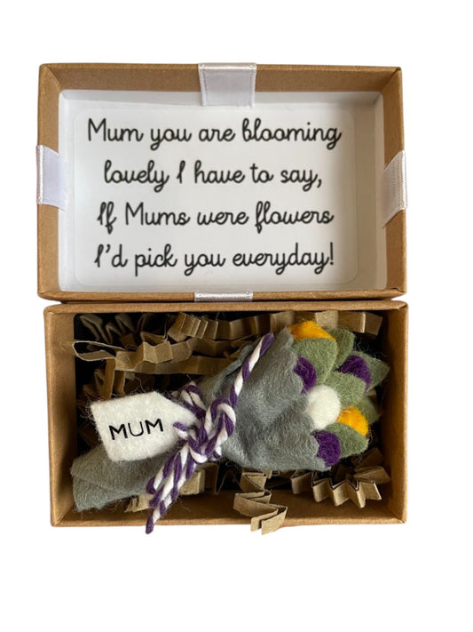 Personalised Dougie Mac Charity Mini blooms bouquet
