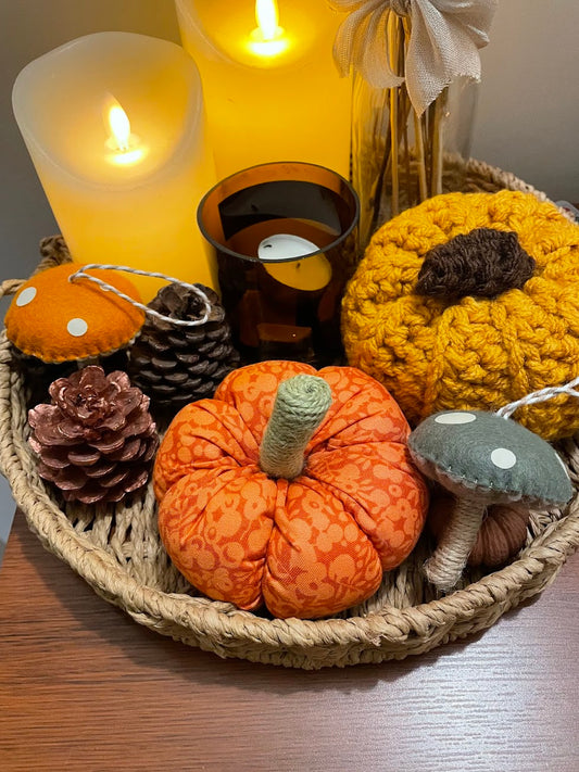 Liberty Fabric Pumpkin