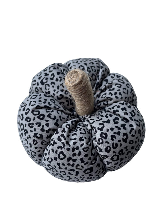 Leopard Print Fabric Pumpkin