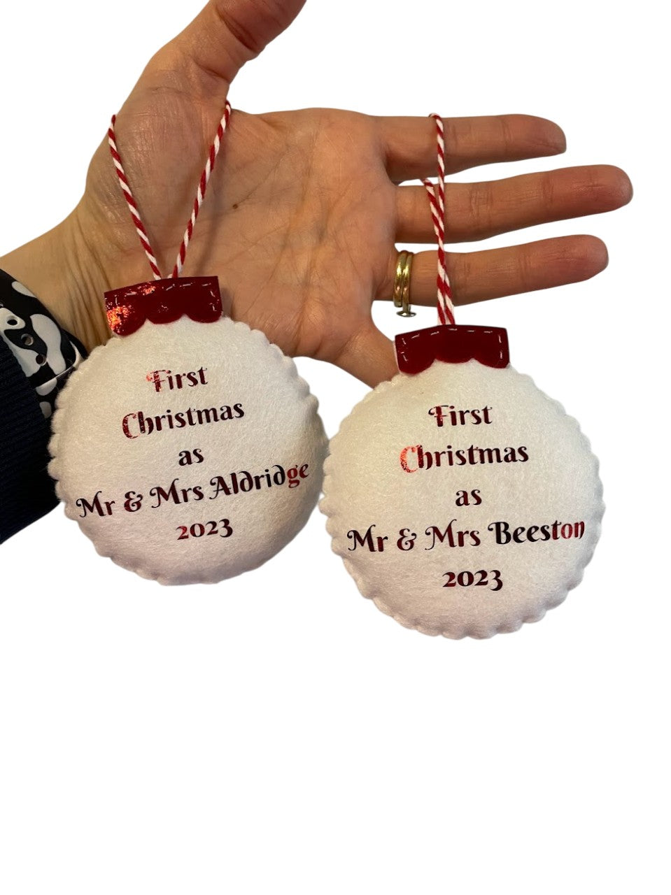 Personalised Custom Christmas Bauble